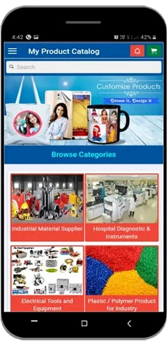 business catalogue app feature1